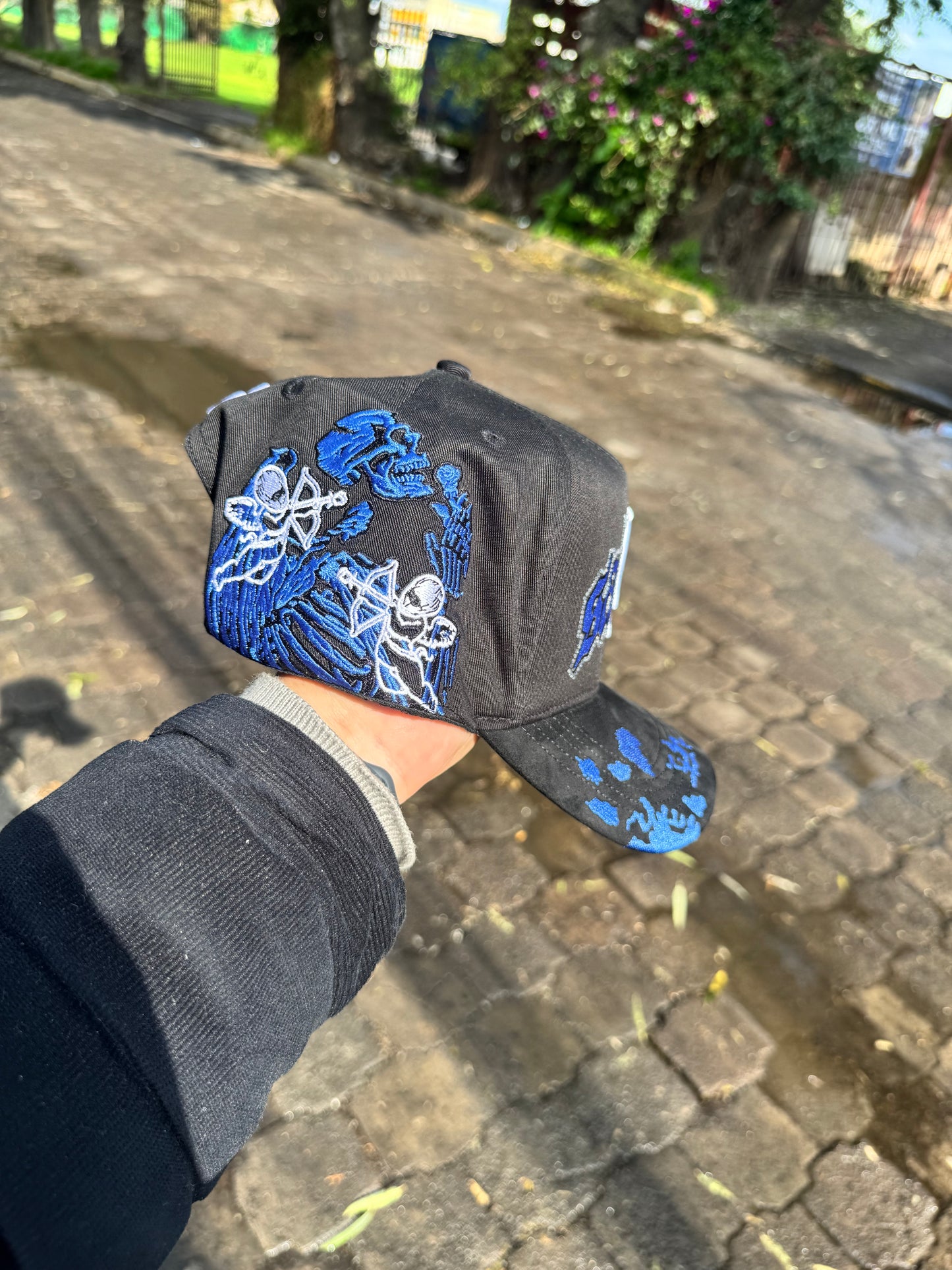 Dandy Hats x sad booyz Angel azul