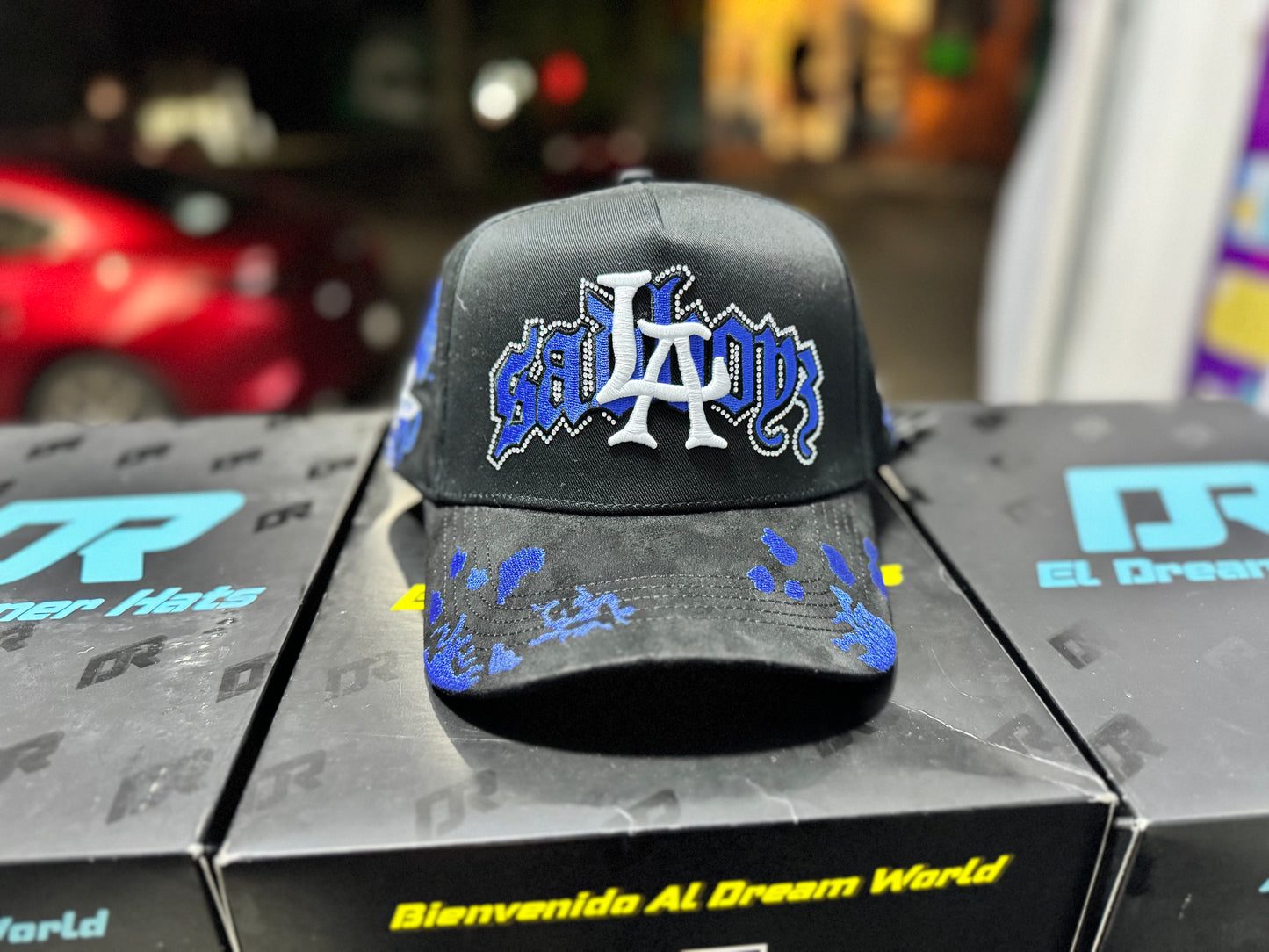 Dandy Hats x sad booyz Angel azul